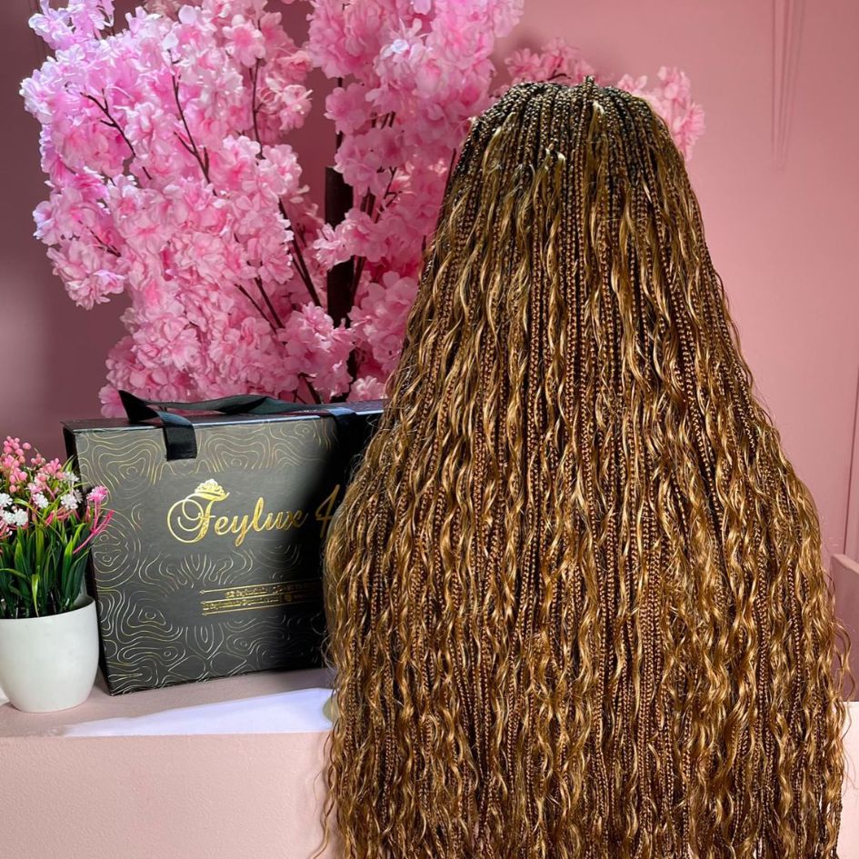 Goddess Choco Glueless Braids