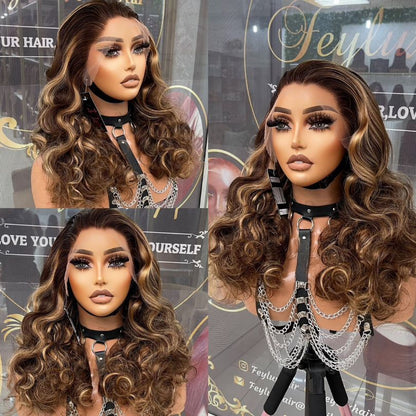 20 inch Highlight Bouncy Curls