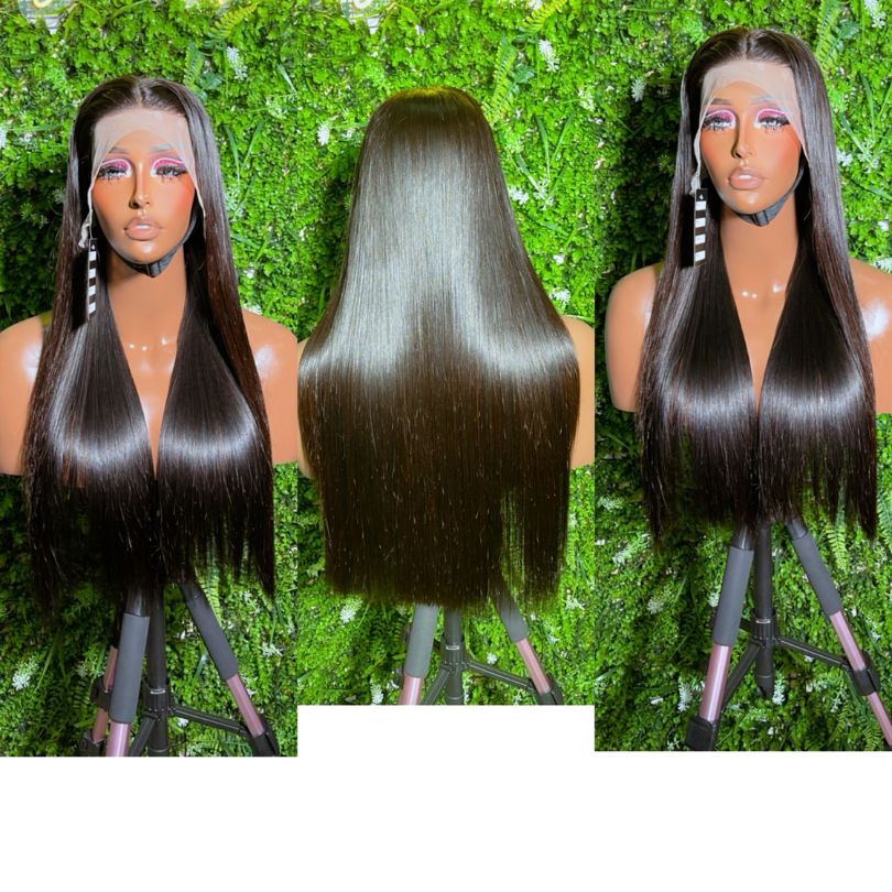 24 inch DD Bone Straight Wig