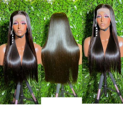 24 inch DD Bone Straight Wig
