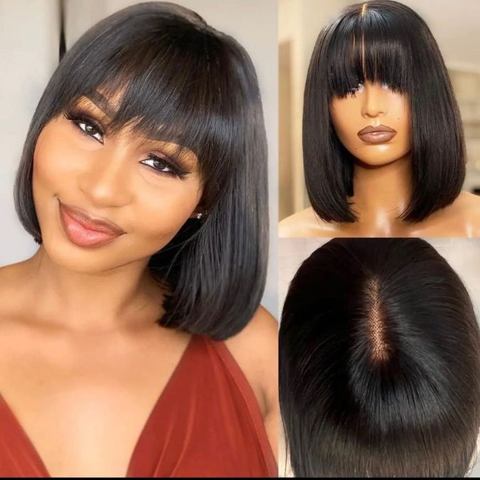 8” Asian Fringe Bob