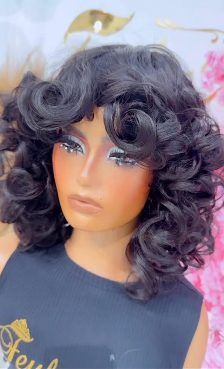 Fringe Bounce Wig